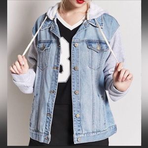 Forever21 oversized denim jacket